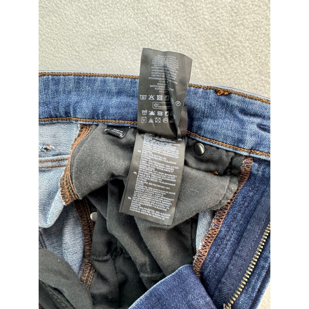 G-Star Raw Men's 5620 3D Zip Knee Skinny Jeans Faded Blue Distressed Denim 30x30 - Picture 12 of 16